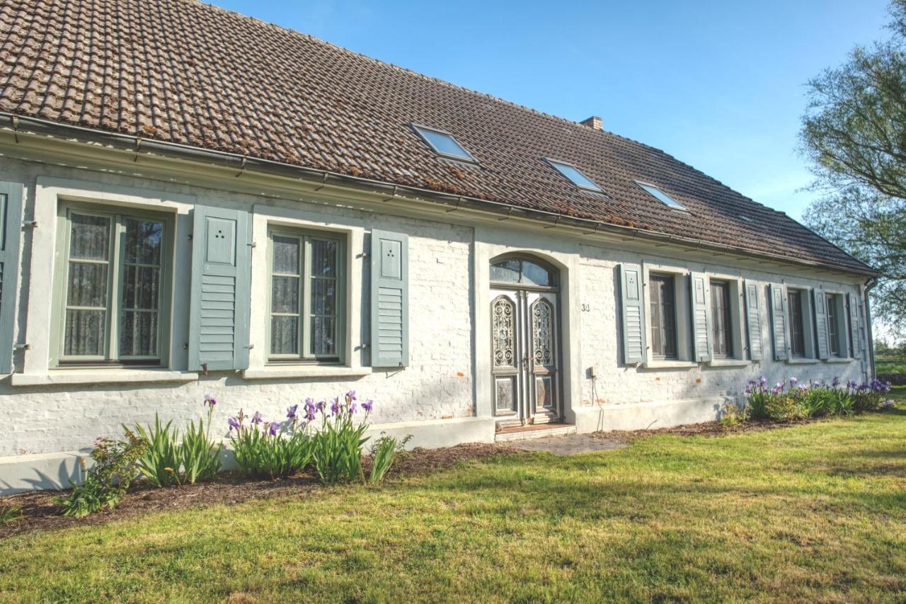 Traumhaff Historischer Kahnschifferhof Mit Kamin, Liebevoll Restauriert Vogelsang-Warsin Exterior photo
